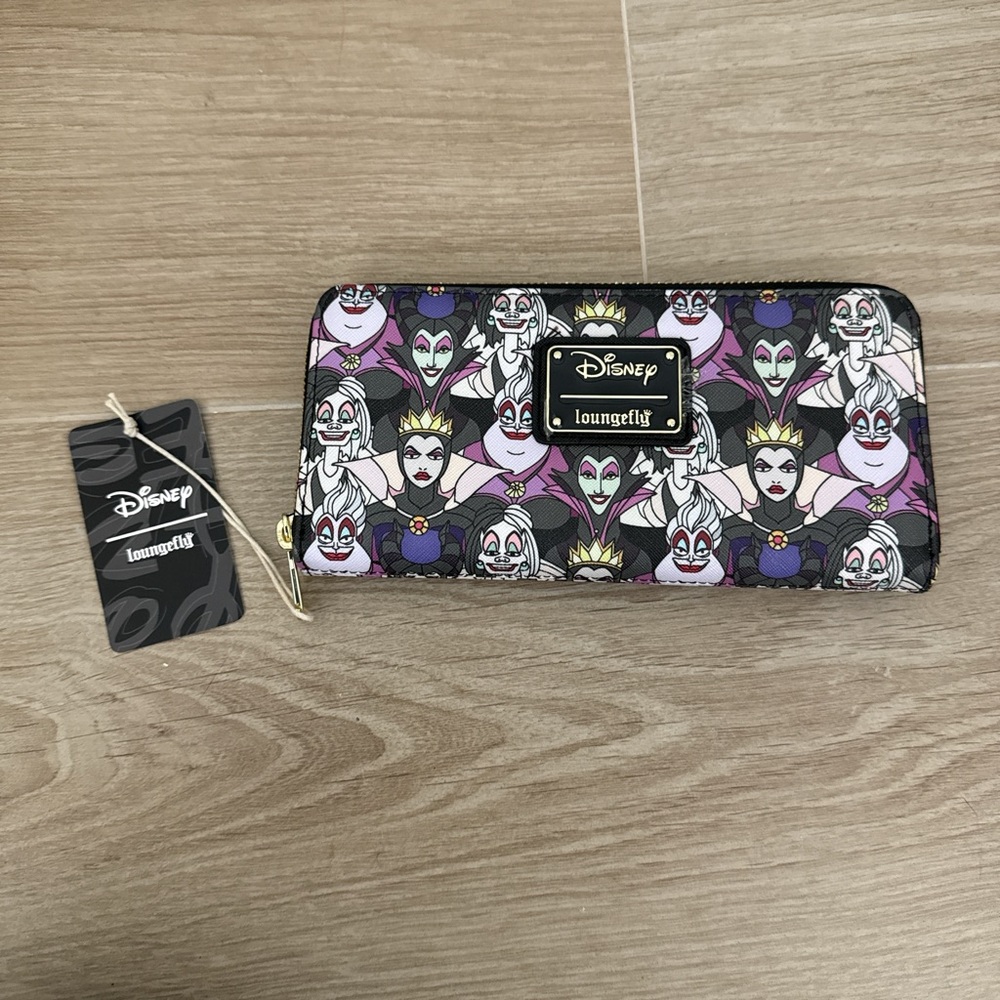 Disney Loungefly Villains Wallet